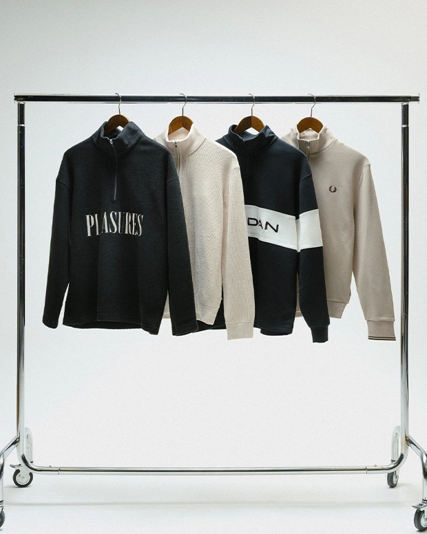 HALF-ZIPS FOR EVERY LAYER